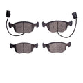 R1 98-99 Ford Contour Front Semi Met Brake Pads