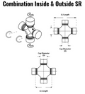 ~(1 lbs. 4X4X1)~ Universal Joint