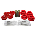 Energy Suspension 90-96 Nissan 300ZX Red Rear Differential Carrier Bushing Set (Must reuse all metal
