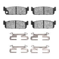 DFC 90-93 Infiniti Q45 Rear 5000 Advanced Semi Metallic Brake Pads and Hardware Kit