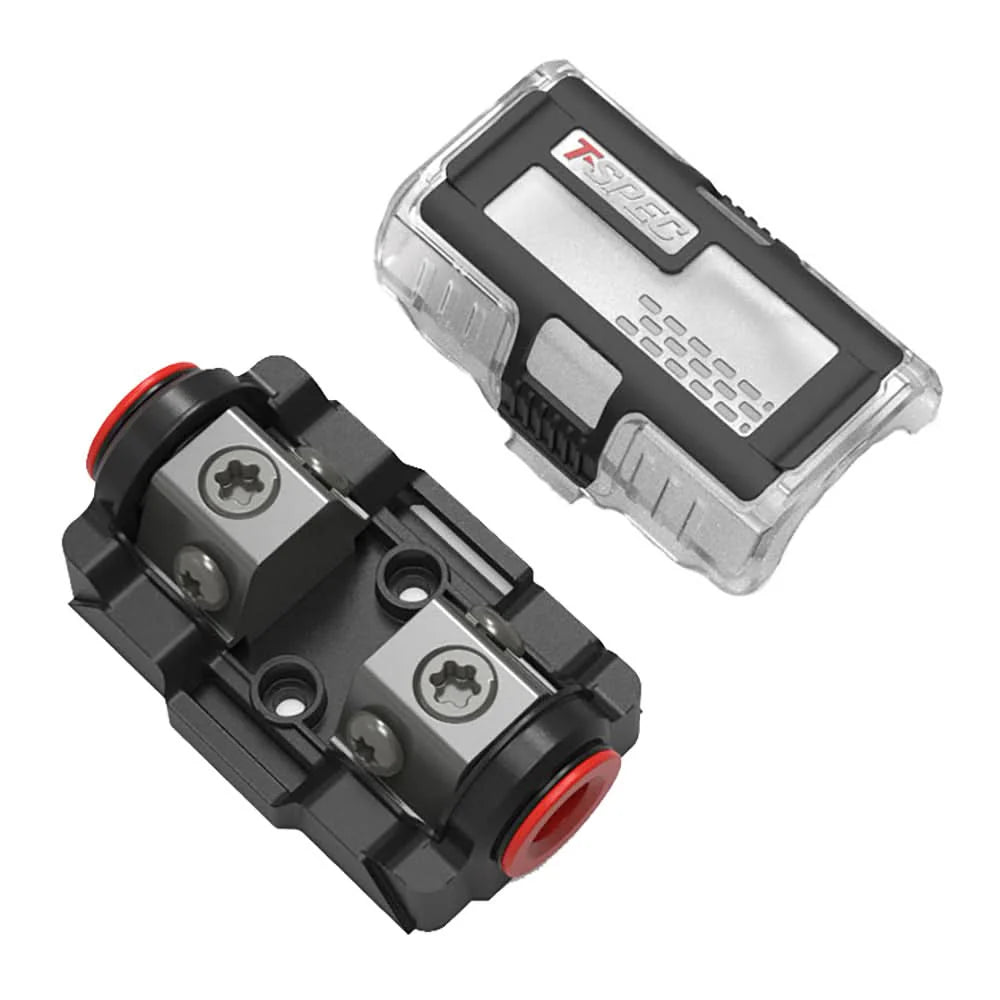 DUAL MANL 1/0-4/8 AWG FUSE HOLDER
