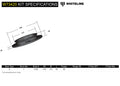 Whiteline Plus 1/90-10/07 Toyota Landcruiser 150 OD-110 ID-20mm T Spring-Pad/Trim Packer Bushing