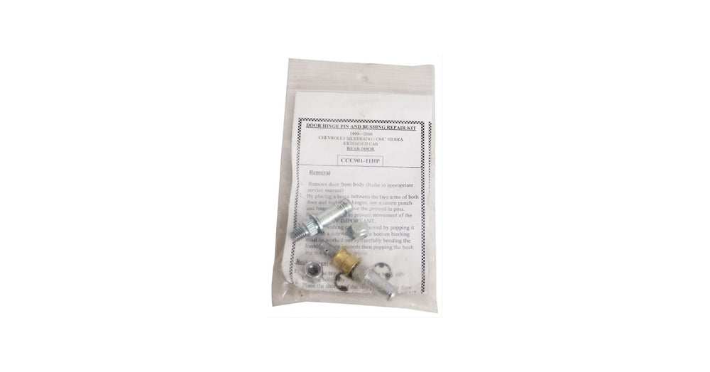 RR DOOR HINGE PIN & BUSHING KIT EXT CAB SILVERADO/SIERRA 9907 (1 KIT PER H INGE/2 PER DOOR)