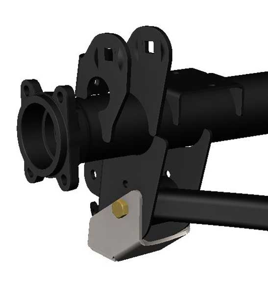 18C WRANGLER REAR AXLE LOWER CONTROL ARM SKIDPLATES