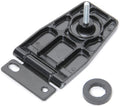 Right Liftgate Hinge for 91-95 Jeep YJ Wrangler or 97-06 Jeep TJ Wrangler, Black Crown Automotive