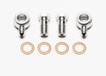 Wilwood Banjo Fitting Kit -3 male to 7/16 Banjo Bolts & Crush Washers (2 qty)