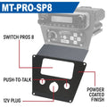 Rugged Radios Polaris RZR PRO XP/Turbo R/PRO R Dash Mount Radio and Intercom Rocker Switch