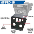 Rugged Radios Polaris RZR PRO XP/Turbo R/PRO R Dash Mount Radio and Intercom Rocker Switch