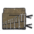 Overland Vehicle Systems Small Wrench Tool Roll (12 Slot) #16 Waxed Canvas