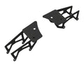 Raxiom 07-18 Jeep Wrangler JK Windshield Mounted Dual Light Brackets