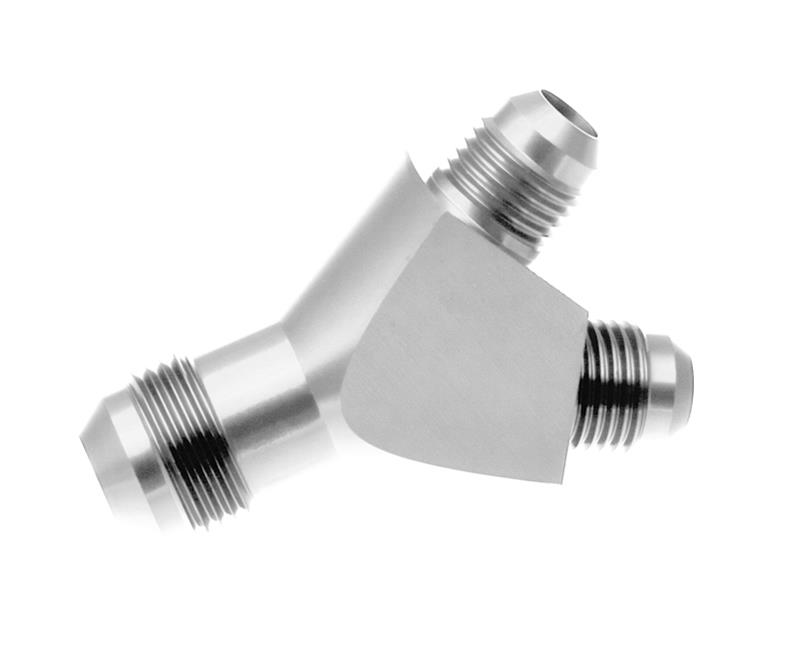 12 SINGLE INLET TO 12 DUAL OUTLET Y BLOCK BLUE