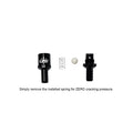 UPR Billet Check Valve 6mm-1/4in-Black 5044-10