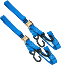 BikeMaster Tiedown 1-1/2 Integrated Softhook - Blue