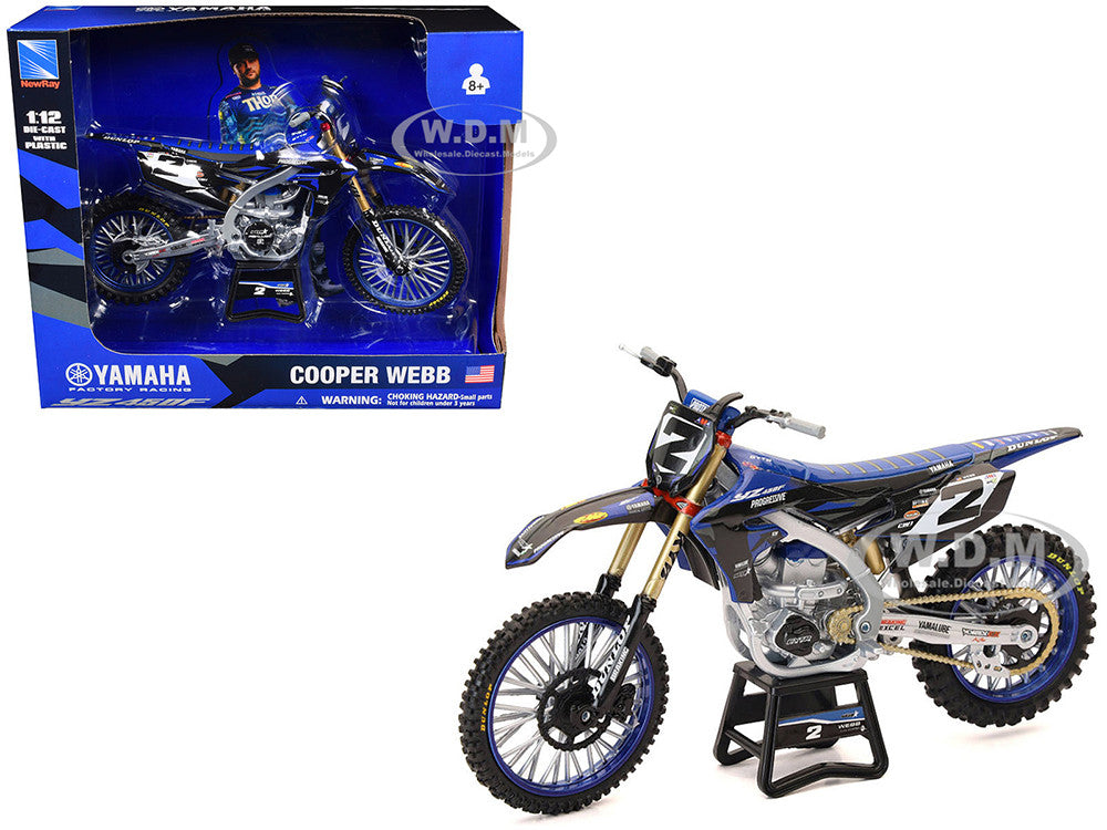 New Ray Toys Yamaha YZF450F Star Racing Team ( Cooper Webb #2)/Scale - 1:12