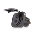 DUAL USBC CHARGER QC3.0 + PD WITH PANEL MOUNT