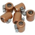 NAMZ Fuel Line Hose Clamps 1/4-5/16in. ID Copper (6 Pack)