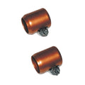NAMZ Fuel Line Hose Clamps 1/4-5/16in. ID Copper (6 Pack)