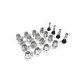 L/W 16 LUGNUT KIT 1/2"X3/4"HEX