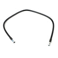 Fragola -3AN Black Covered Assembly Straight x Straight 22in