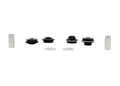 Control arm - lower inner rear bushing 4 Bushings 2 Tubes 2 Washers Install Guide Grease