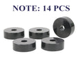 Whiteline W93478 Body Mount Bushings; Fits Jeep CJ5 59-73