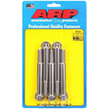 ARP 1/2 in.-13 Thread, 2.500 in 12 Point SS Bolts - Set of 5