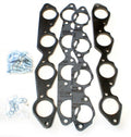 Kooks Ford Coyote Engine Header Flange 3/8 Thick SS Round Ports for 1-7/8 Primaries