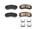 Power Stop 93-96 Subaru Impreza Front Z17 Evolution Ceramic Brake Pads w/Hardware