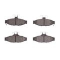 DFC 84-87 Chevrolet Corvette Rear 5000 Advanced Semi Metallic Brake Pads