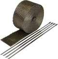 LAVA EXHAUST HEAT WRAP LOWERS UNDER HOOD TEMPERATURES AND INCREASES HORSEPOWER