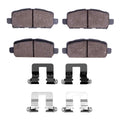R1 16-22 Honda Hr-V Rear Semi Met Brake Pads and Hardware Kit