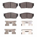 R1 82-87 Honda Civic Front Optimum OE Pads & Hardware Kit