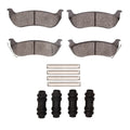 R1 04-08 Chrysler Pacifica Rear Semi Met Brake Pads and Hardware Kit