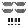 R1 98-17 Volkswagen CrossFox (Mexico) Front Semi Met Pads & Hardware Kit