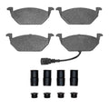 R1 98-17 Volkswagen CrossFox (Mexico) Front Semi Met Pads & Hardware Kit