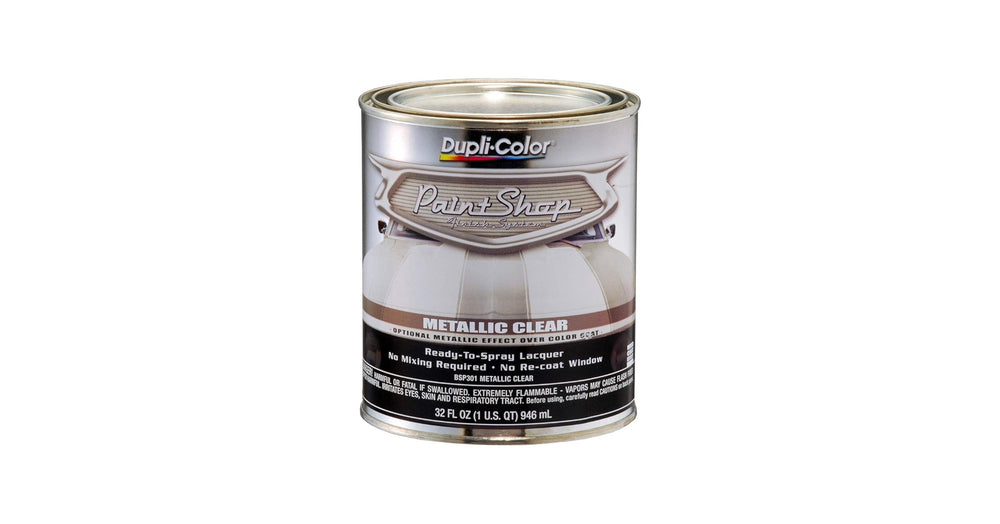 PAINT SHOP FINISH SYSTEM SPECIAL EFFECTS MIDCOAT CLEAR; METALLIC CLEAR COAT; 32