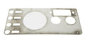 Kentrol 77-86 Jeep CJ Gauge Cover - Polished Silver