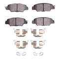 R1 16-25 Mazda Cx-5 Rear Semi Met Brake Pads and Hardware Kit