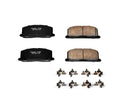 Power Stop 85-88 Chevrolet Nova Front Z17 Evolution Ceramic Brake Pads w/Hardware