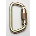 3/4IN STEEL CARABINER 3600 LB GATE GOLD