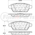 Street Select Brake Pads with Hardware