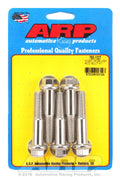 ARP M12 x 1.75 x 60 Hex Black SS Bolts (5/pkg)