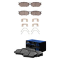 R1 98-03 Mazda Protege Front Semi Met Pads & Hardware Kit