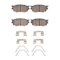 R1 98-03 Mazda Protege Front Semi Met Pads & Hardware Kit