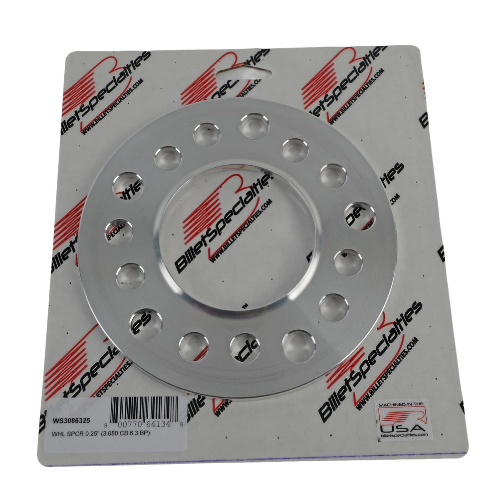 WHL SPCR 0.25' (3.080 CB 6.3 BP)