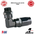Aeromotive Fitting - Elbow - 90-Deg - AN-06 ORB to AN-06 Flare