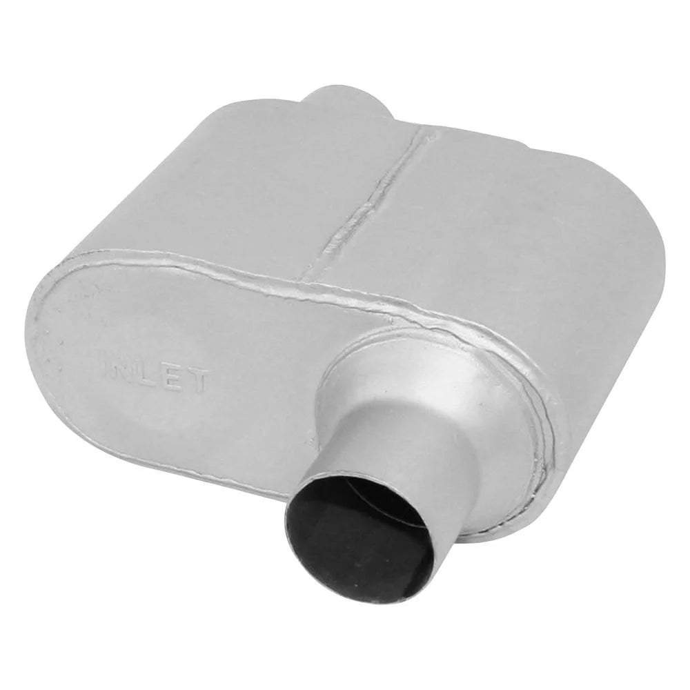 MUFFLER XLERATOR VR PERFORMANCE OVAL 2.25IN ID/OD O/O 13IN OAL AS