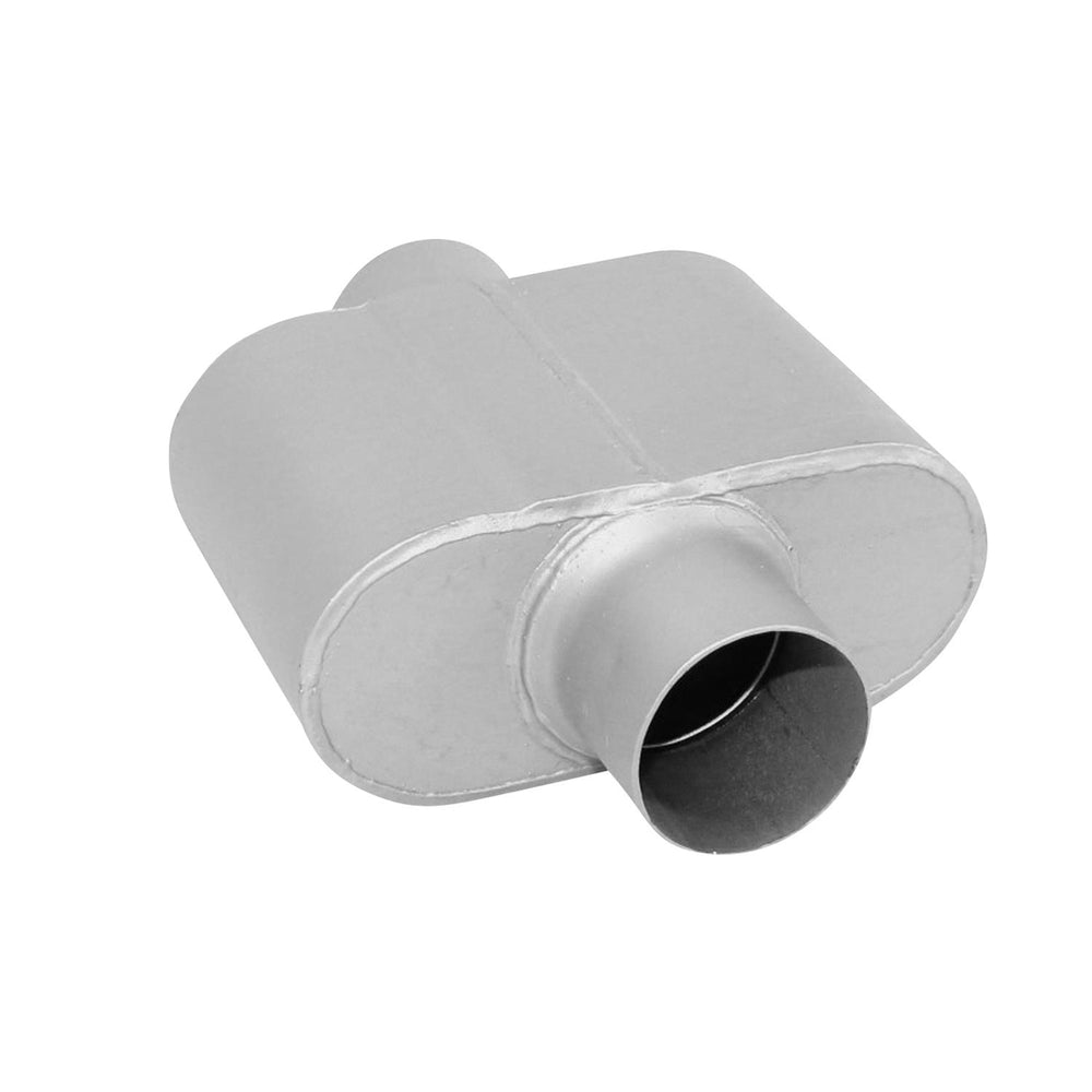 MUFFLER XLERATOR VR PERFORMANCE OVAL 3IN ID/OD C/C 13IN OAL AS