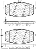 C-TEK Ceramic Brake Pads