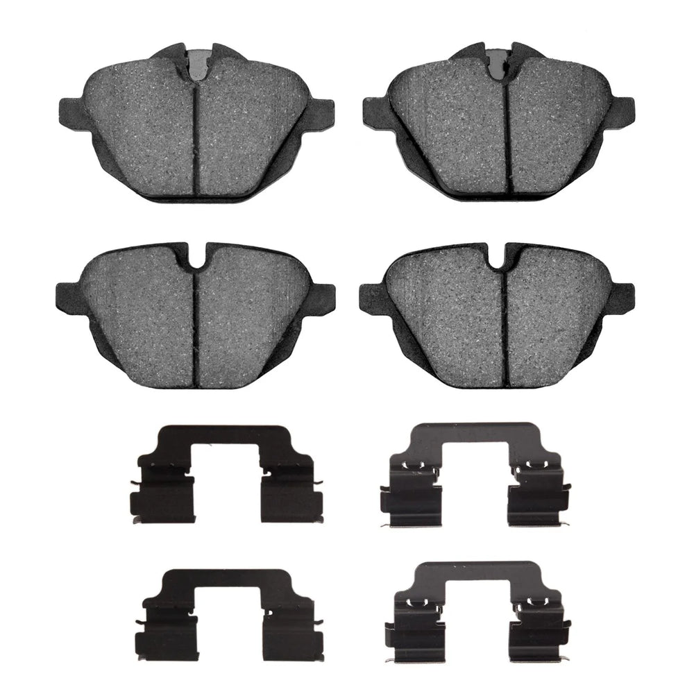 R1 11-25 BMW 530I xDrive Rear Semi Met Pads & Hardware Kit